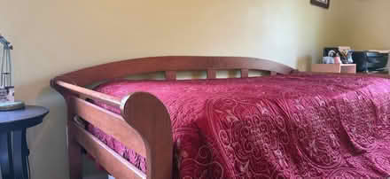 Photo of free Oak Trundle Bed (West AVL) #3