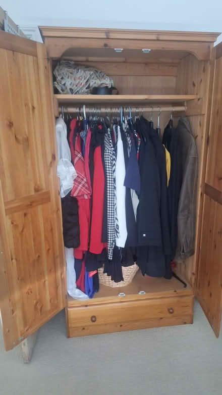 Photo of free Wooden wardrobe (Teddington TW11) #2
