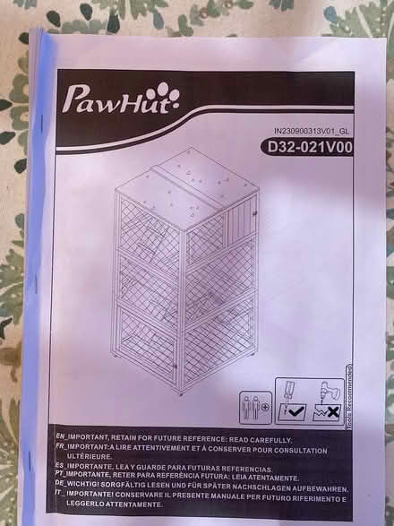 Photo of free PawHut cat enclosure (3-level) (Pleasant Hill) #4