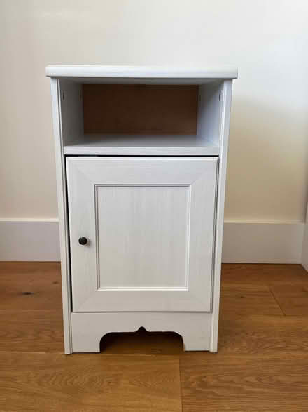 Photo of free Bedside table light-grey (W12) #1