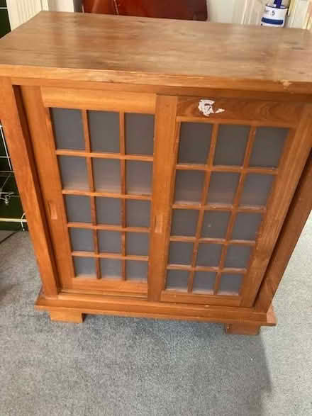 Photo of free Wooden Cabinet (Lewes BN7) #1