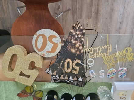 Photo of free Various 50th decorations (Brimscombe GL5) #1