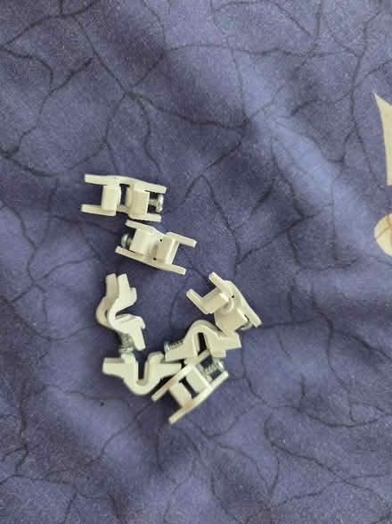 Photo of free curtain track gliders, brackets, end stops (Broughton Park M8) #4