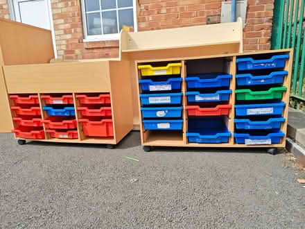 Photo of free Tall 3-shelf bookcase / display unit (Bournbrook B29) #2