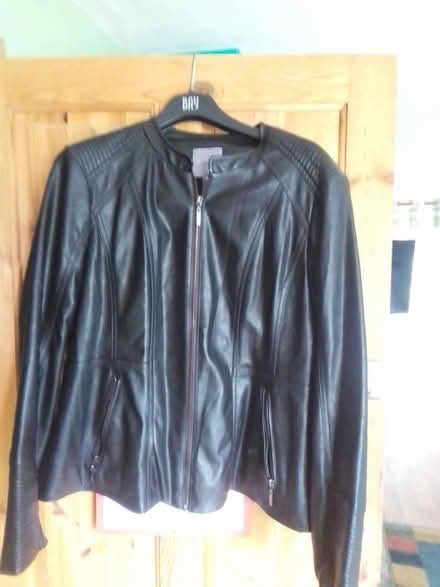 Photo of free Leather jacket size 18 (Killamarsh S21) #1