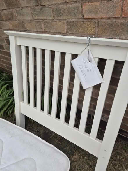 Photo of free Single bed with mattress (Sherwood NG5) #1