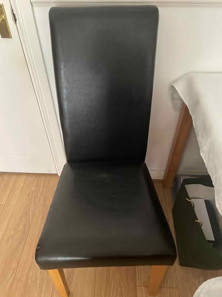 Photo of free Wooden table & 4 dining chairs (EN8 9RW) #3