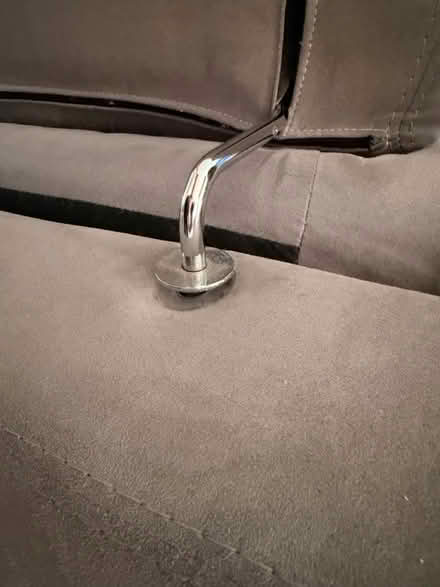 Photo of free Large two seater suede sofa (Moston M9) #4
