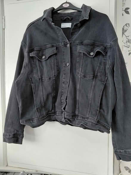 Photo of free Asos black denim jacket (Blackburn) #1