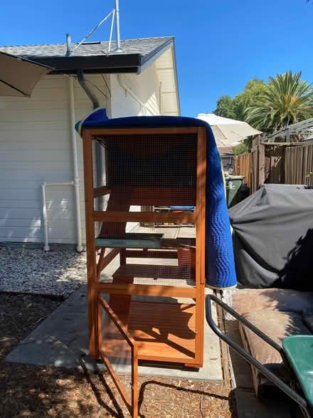 Photo of free PawHut cat enclosure (3-level) (Pleasant Hill) #2