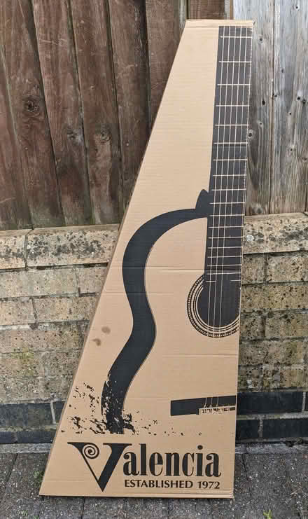Photo of free Cardboard Guitar Box. (Lipson PL4) #1
