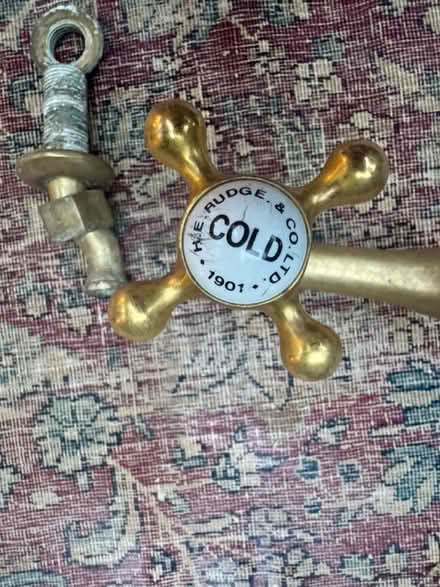 Photo of free Antique Brass Kitchen Mixer (Lower Clapton E5) #2