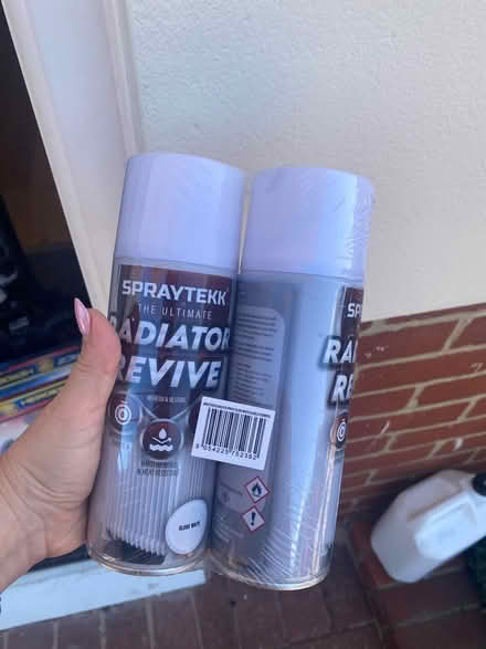 Photo of free Radiator reviver spray gloss white (Harold Wood RM3) #1