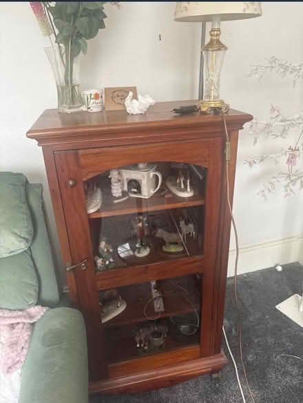 Photo of free Cabinet glass oak (DA11) #1