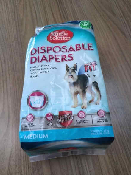 Photo of free Dog nappies (Diglis WR5) #1