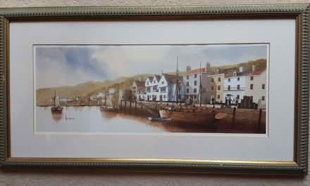 Photo of free Framed painting (print) of Baycards Cove Dartmouth (Bear Flat BA2) #2