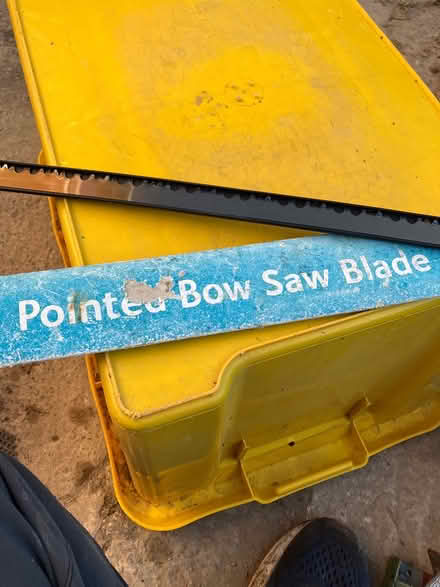 Photo of free Bow saw blade (Malvern Link WR14) #1