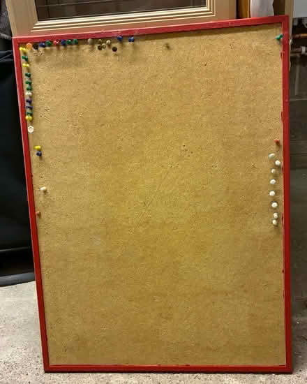 Photo of free Cork board with pins (Shirecliffe S5) #1