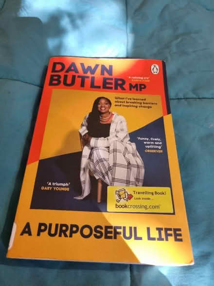 Photo of free Dawn Butler book "a purposeful life" (Alperton HA0) #1