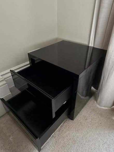 Photo of free Large two draw bedside table (Highbury Barn N5) #3