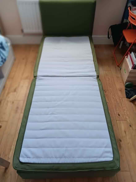 Photo of free IKEA Vallentuna Sofa-Bed Module with Backrest (Ramna Olive G (Ladywell SE13) #3