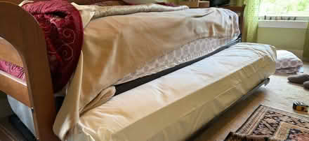 Photo of free Oak Trundle Bed (West AVL) #2
