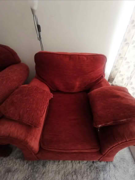 Photo of free Fabric sofa (Palmer Park RG1) #4