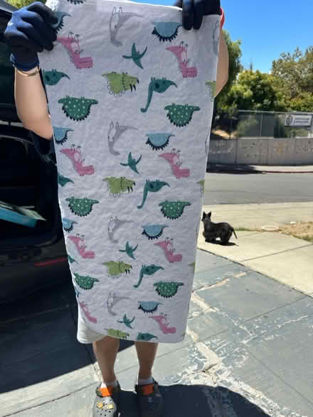 Photo of free Crib mattress and various sheets (Crocker Highlands) #4