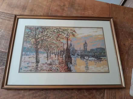 Photo of free Large tapestry picture frame (Earley RG6) #1