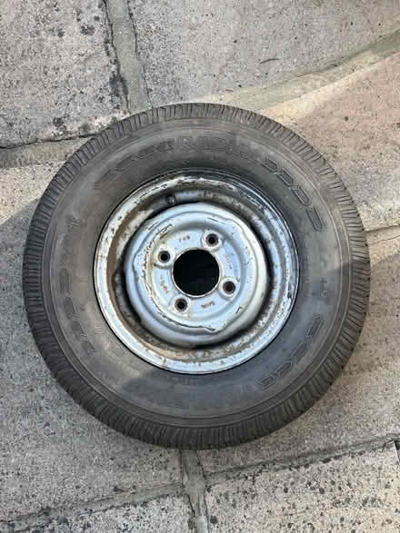 Photo of free Trailer wheel and tyre (Bray SL6) #3