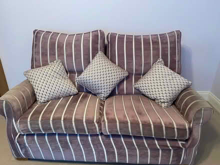 Photo of free Sofa for 2 persons great condition solid (Snaresbrook E11) #1