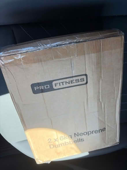 Photo of free 6kg Dumbbells (Blue) (Edmonton N9) #1