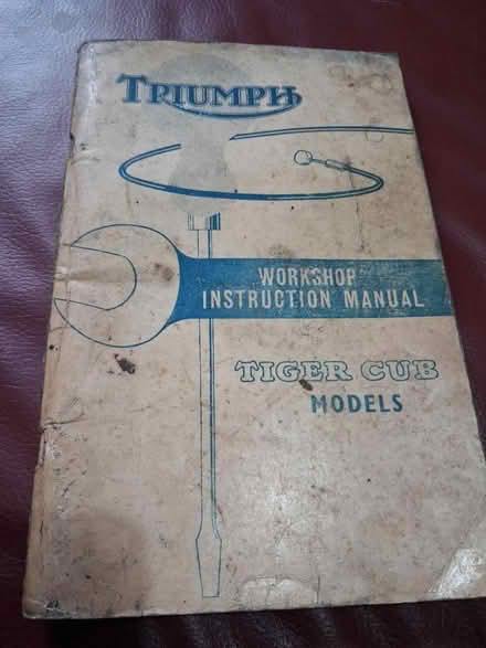 Photo of free Triumph tiger cub manual (LU1 Luton parktown) #1