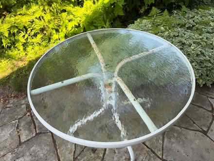 Photo of free Old glass table (Old Barrhaven) #2