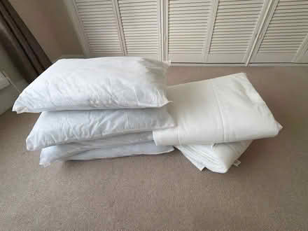 Photo of free Four Pillows & Two Single Duvets (Hillingdon UB8) #1