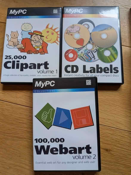 Photo of free Clipart cds (Woolstone MK15) #1
