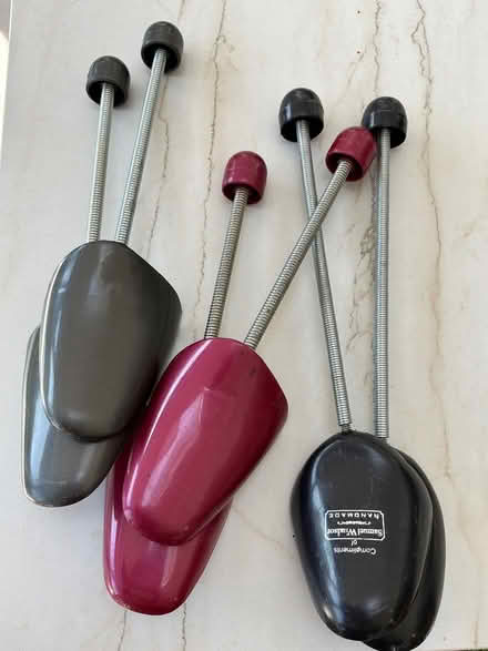 Photo of free Three pairs of shoe trees (Birkdale PR8) #1