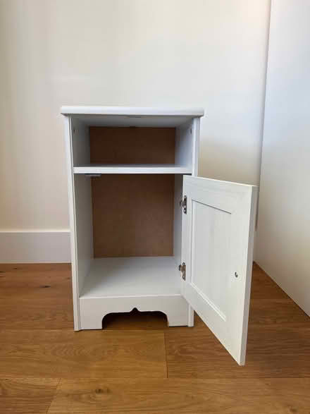 Photo of free Bedside table light-grey (W12) #2