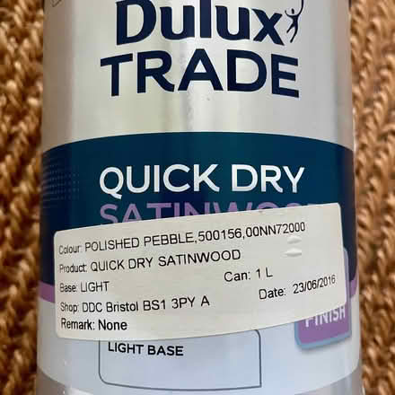 Photo of free Dulux - Satinwood Paint - Polished Pebble (City of Bristol BS5) #1