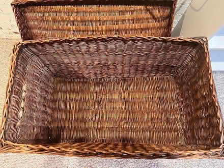 Photo of free Vintage wicker chest (Washington DC 20011) #2