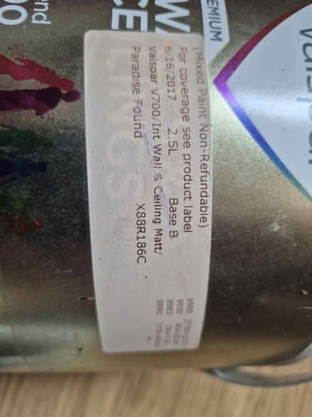 Photo of free Blue paint (Clerwood EH12) #2