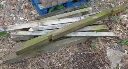 Photo of free Oak posts and arris rail good for firewood (Lakenham NR1) #1