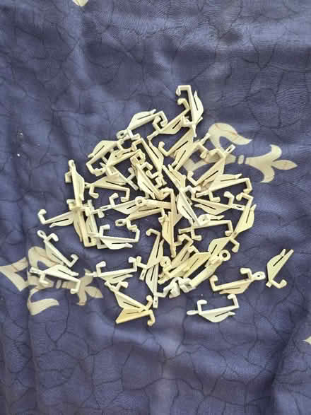 Photo of free curtain track gliders, brackets, end stops (Broughton Park M8) #2