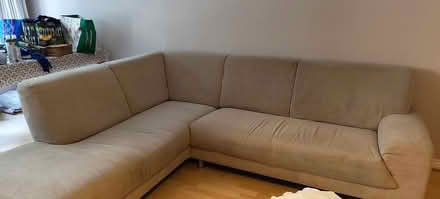 Photo of free Gray corner sofa (Enfield EN1) #2