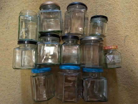 Photo of free 12 Jam jars (Heaton Norris SK4) #1