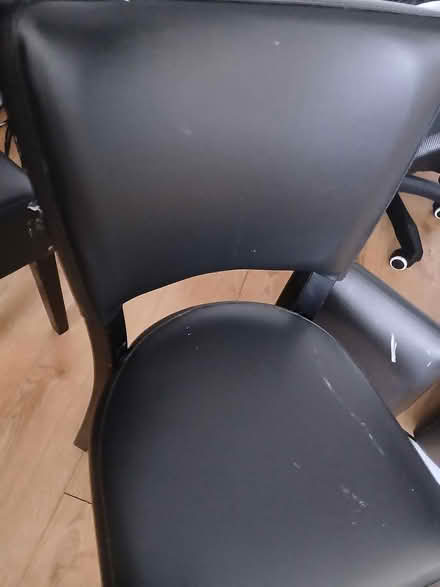 Photo of free 8x dining room chairs (Duston) #1