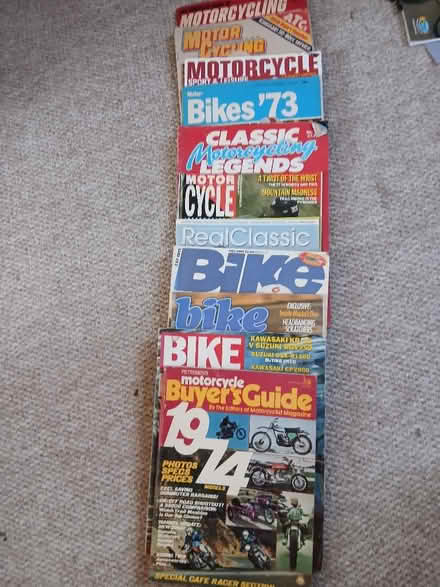Photo of free Motorcycle magazines mainly from 80s and 90s (Welwyn AL6) #2