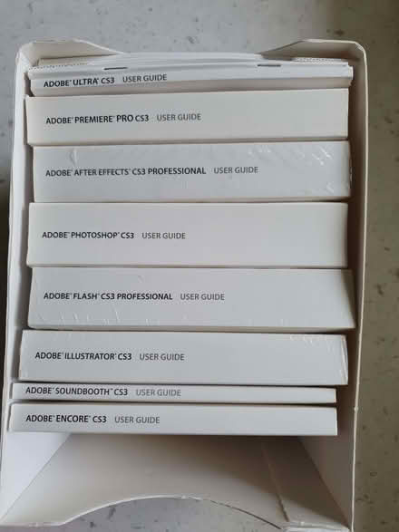 Photo of free Adobe CS3 paper manuals (does not include software) (Barkham RG41) #1