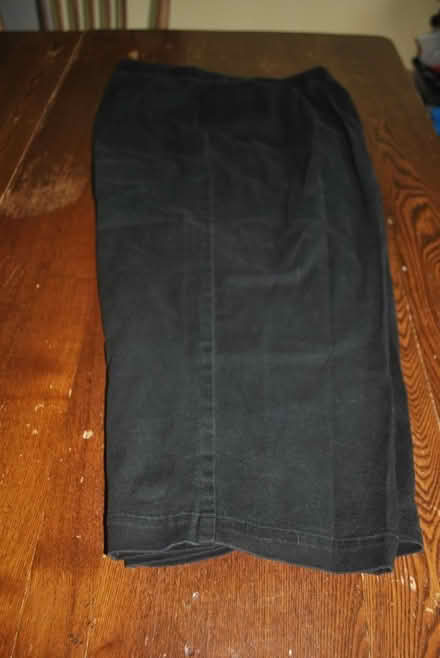 Photo of free Black Clam Digger pants, Size L (gatineau ave & de bourgogne st) #1