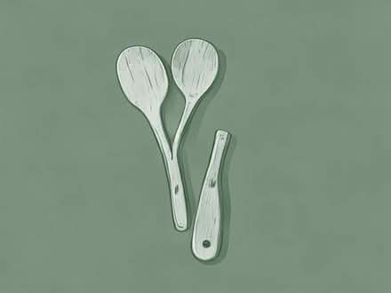 Photo of free Wooden spoon and spatula for kitchen (Rowditch DE22) #1